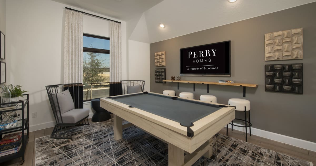 Game Rooms | Gallery of Homes | Perry Homes
